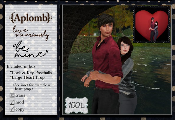 .:{Aplomb}:. Be Mine (Bagged)