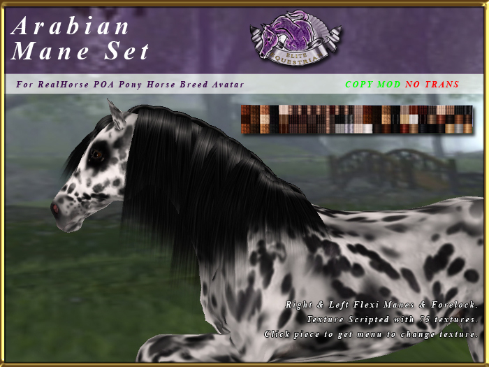 *E* RealHorse Mystical Mane & Tail Set [BOXED] RHCB
