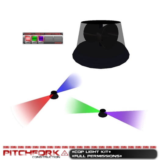 Pitchfork Cop Light Kit