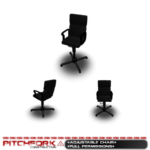 Pitchfork Sculpted Adjustable Chair (full permissions)