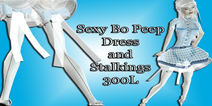 Second Life Marketplace - sexy bo peep dress