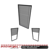 Pitchfork Mini Blinds 2x4