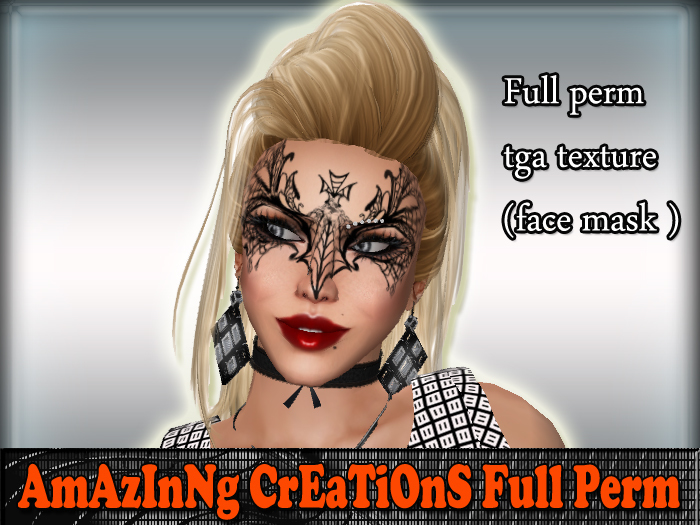 AmAzINg CrEaTiOnS face tattoo tga texture 17