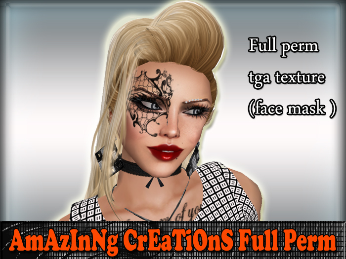 AmAzINg CrEaTiOnS   face tattoo tga texture 20