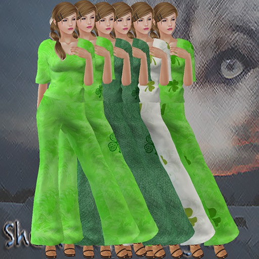 Petite St. Patrick's Day Pants - Fatpack