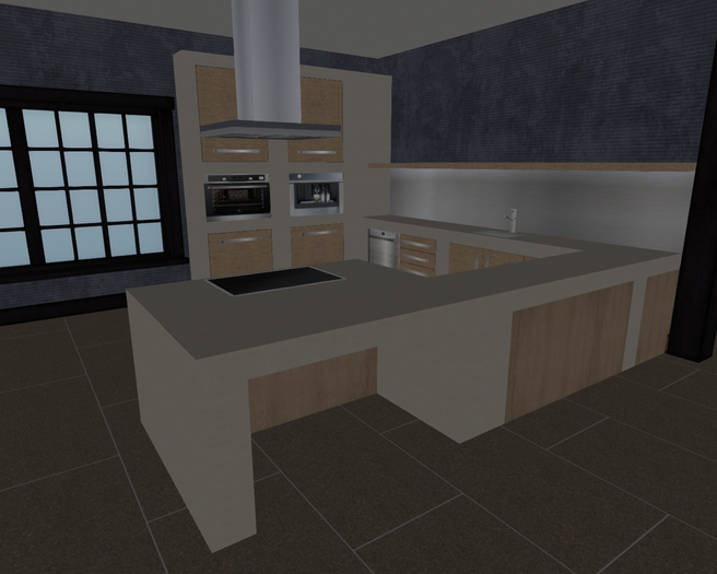Modern Light Oak Kitchen
