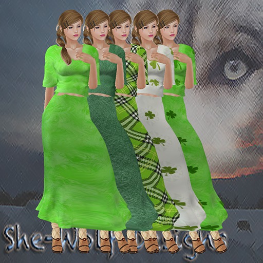 Petite St. Patrick's Day Skirt - Fatpack