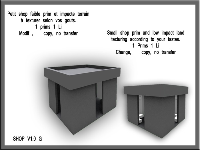 SHOP PLAT V1.0 G BOXED