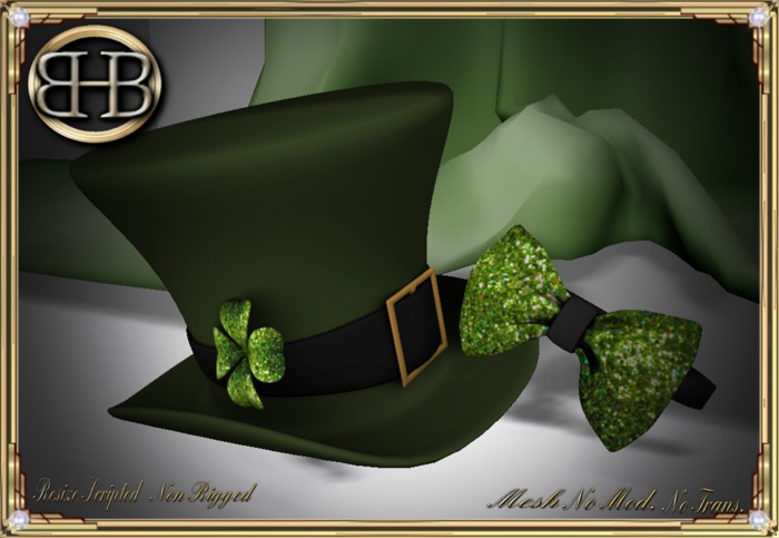 !!BHB!! DEMO ST. PATTY'S ACCESSORIES PACK (PROMO)