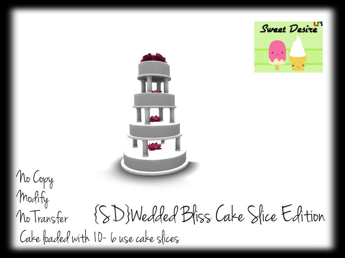 {SD}Wedded Bliss Cake Slice Edition