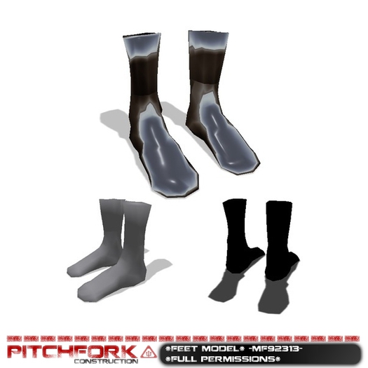 Pitchfork Mesh Feet Model (PN - MF92313) - (full permissions)