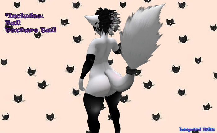 *[ Leopard Miw ]*  Fluffy tail fat