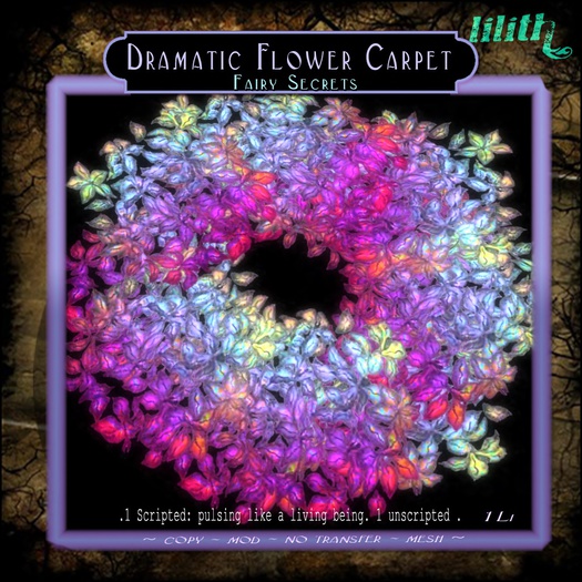LD Dramatic Flower Carpet - Fairy Secrets