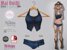 Mai Outfit Denim Blue