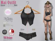 Mai Outfit Denim Grey