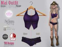 Mai Outfit Denim Purple