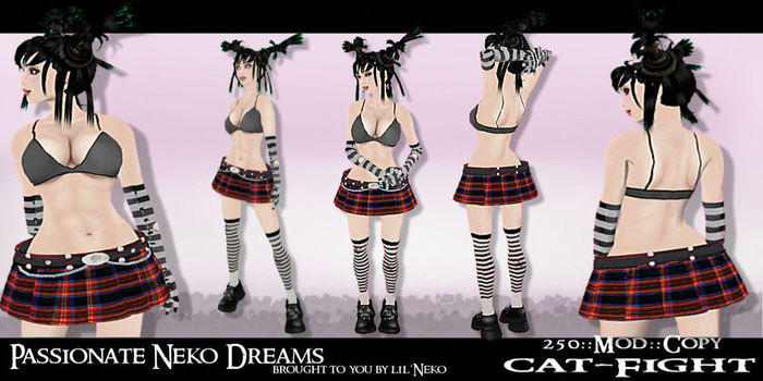 Cat-Fight(SH)plaid