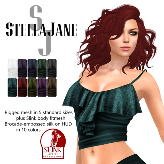 Stella Jane Ruffled Short Top