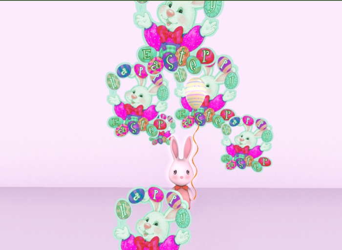 Happy Easter Emitter - Blossom