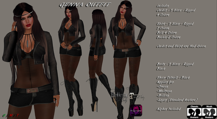 .::MiRRoR::.Genna Outfit    (Boxed)