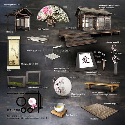 8f8 - serene sanctuary - Artist's Desk (Bag)