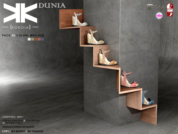 Dunia :: Shoes :: 5b Colors :: {kokoia}