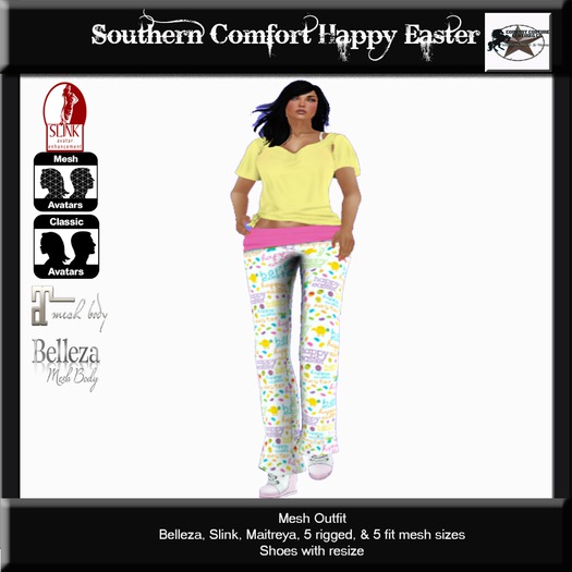 Country Couture Spring Comfort Happy Easter