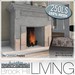 The canvas fireplace