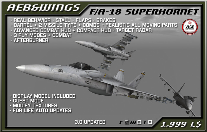 AEB&W FA-18 Superhornet marines 3.0