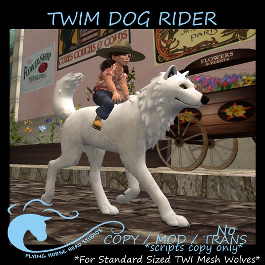 TWIM Wolf  Dog Rider