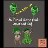 St. Patrick - Bears pack: mum and dad