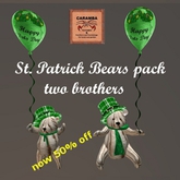 St. Patrick - Bears pack: two brothers 