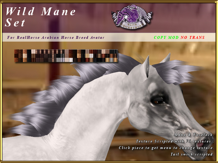 *E* RealHorse Mystical Mane & Tail Set [BOXED] RHCB