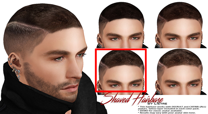 L'Etre - Shaved Hairbase [Light brown]