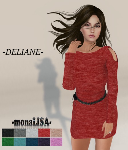 -mL- Deliane Dress - Mesh - HUD