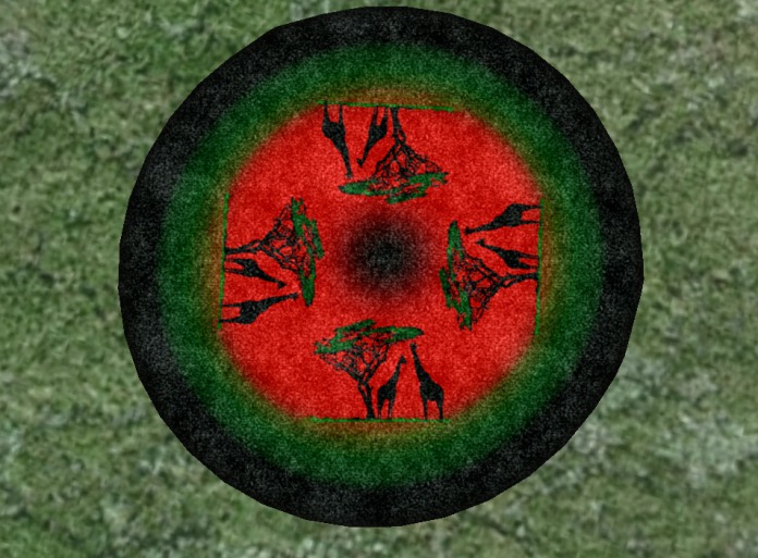 Gift- Seaweed Sonnet Mesh African Rug