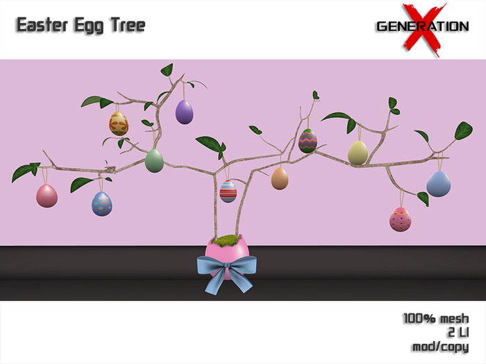 [ GENERATION X ] Easter Egg Tree