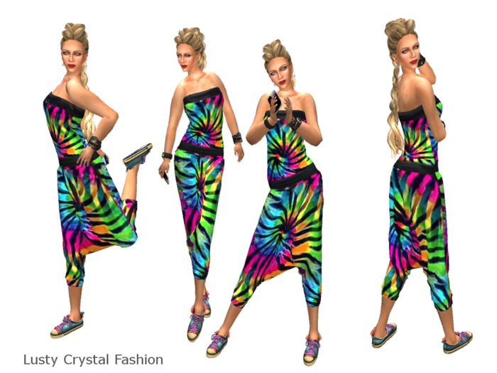 Jumpsuit tyedye BOXED