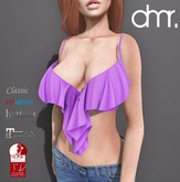 [DR] Mini Top lace Purple BCa::Mesh::