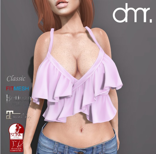 [DR] Mini Top Bec Pink Light ::Mesh::