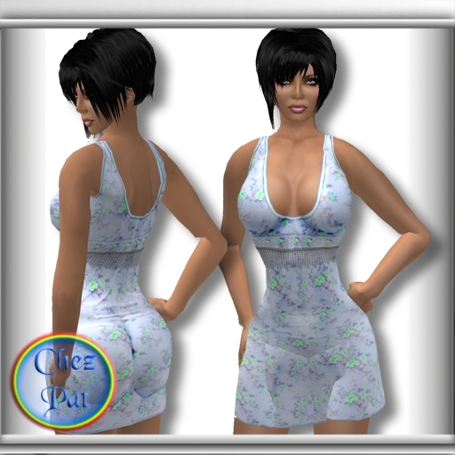 Flower Sundress Blue