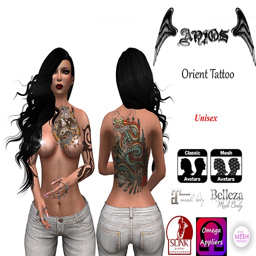 Orient Tattoo - Anjos Creations Vendor