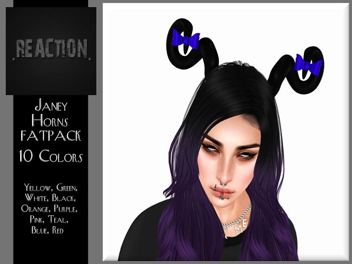 .REACTION. Janey's Horns FATPACK