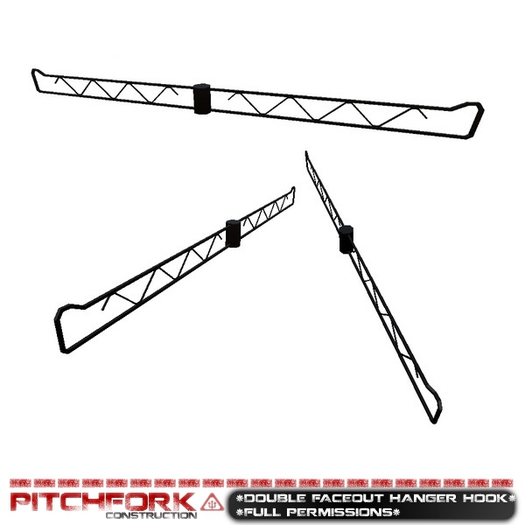 Double Faceout Hanger Hook (PN - 33306) *Boxed