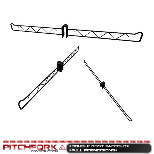 Pitchfork Mesh Double Post Faceout (PN - 59967) - (full permissions)
