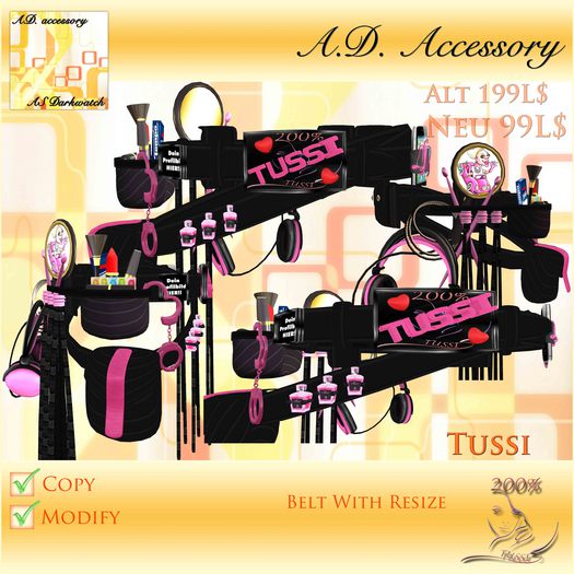 A.D. Design Belt Tussi
