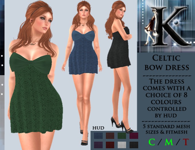 Keresma - Celtic Bow Dress