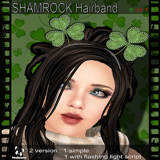 pandamomo SHAMROCK Hairband (box)