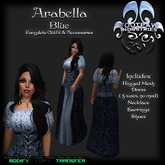 [FPI] Arabella Blue - Complete Medieval Outfit with Jewelry & Shoes