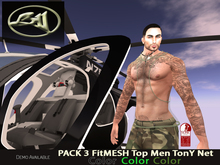B&W Bag's Top Men TonY Pack net black,green,military